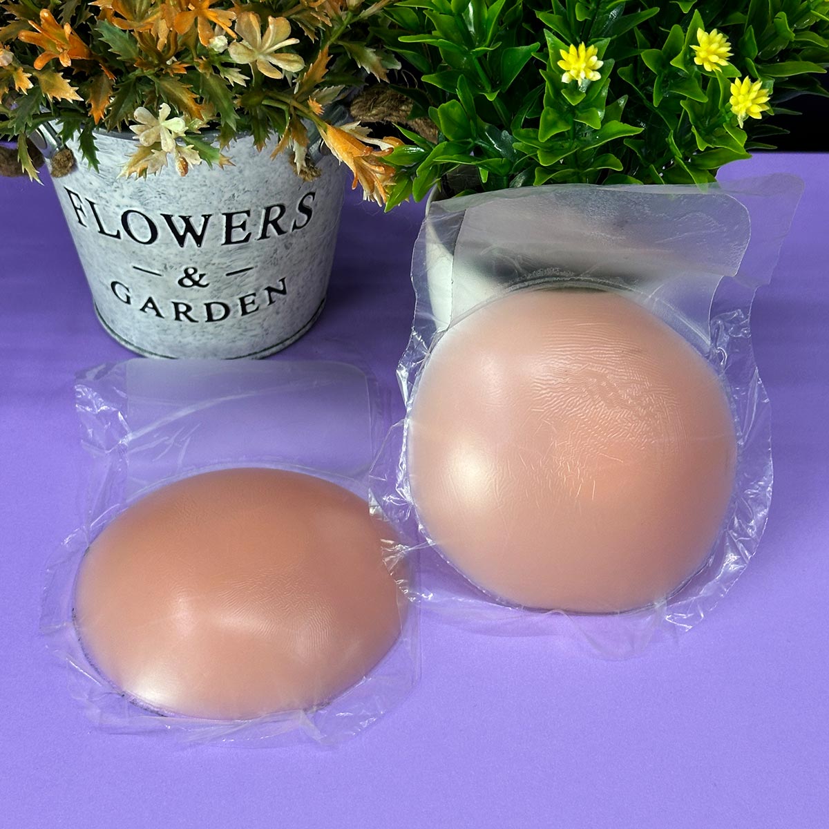 Vista 5 de Cubre Pezones Levanta Senos Silicona 209 - Set: Set x1